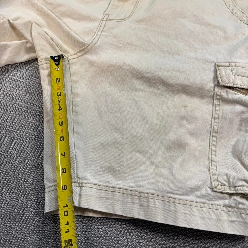 Union Bay Tan 100% Cotton Cargo Shorts Men's Size 40.